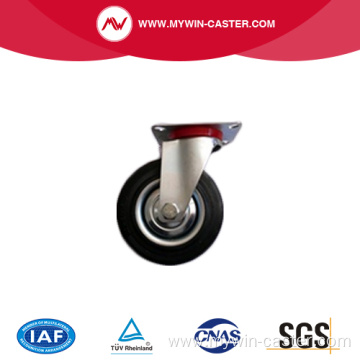 Flat free stainless steel swivel caster